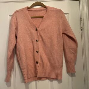 Pink Button-Up Women's Sweater
5 dollars if bundled
